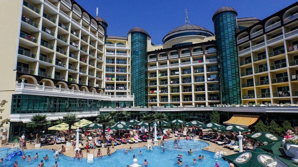 Planeta Hotel & Aquapark Free Beach Access Sunny Beach Ngoại thất bức ảnh The Royal Paradise Hotel and Spa